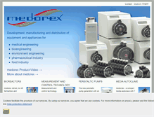Tablet Screenshot of medorex.com